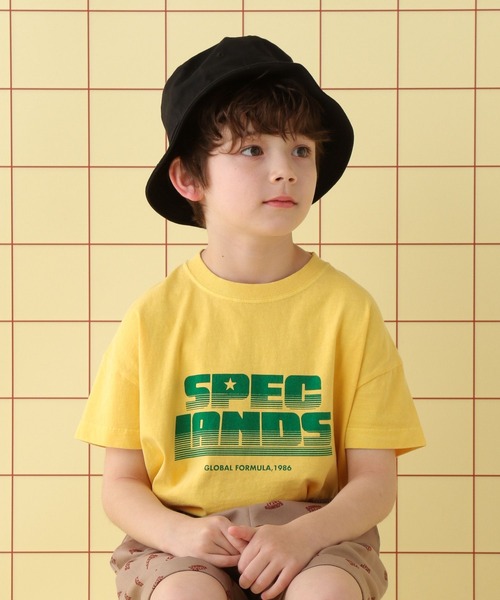 LEPSIM（レプシィム）の「【KIDS】アソートヴィンテージT　451473（Tシャツ/カットソー・キッズ・イエロー/チャコールグレー/オフホワイト/ライトピンク・120/140）」の3枚目の写真