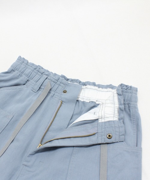 URCH RNA（アーチ アールエヌエー）の「R4324 綿麻サージのカーペンターパンツ（その他パンツ・レディース・ブルー/ベージュ/グレー・FREE）」の21枚目の写真
