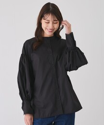袖ボリュームシャツ