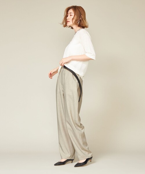 セール】＜conte＞ラウンドシルエットパンツ（その他パンツ
