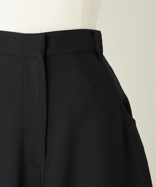 cotnte コンテ　ラウンドシルエットパンツ　ブラック　S(36)サイズ conte＞ラウンドシルエットパンツ（その他パンツ）｜conte