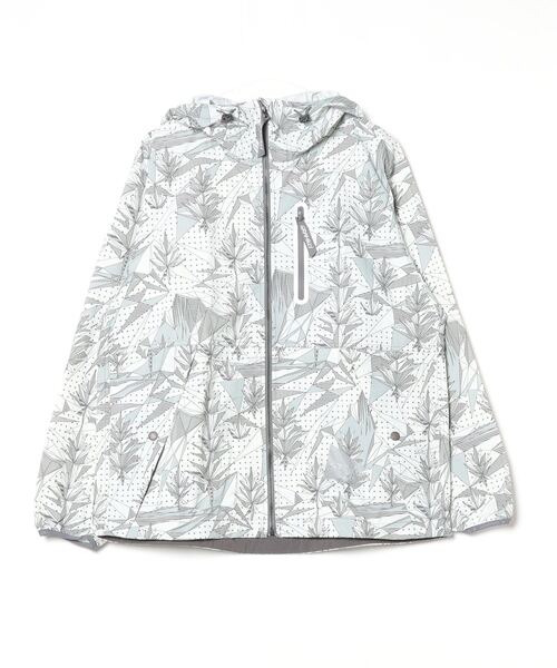 and wander（アンドワンダー）の「GRAMICCI × and wander  brushed nylon jacket ブラッシュドナイロンジャケット（ナイロンジャケット・メンズ・グレー・M/L）」の6枚目の写真