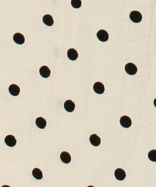 MICO COULIER（ミコクリエ）の「ドットノーカラーオーバーギャザーブラウス（シャツ/ブラウス・レディース・グレー系その他/ブラウン系その他/ホワイト系その他/ベージュ系その他・38）」の15枚目の写真