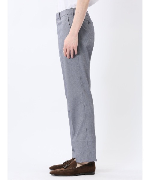 m.f.editorial(エムエフエディトリアル)の「スラックス メンズ ビジネス パンツ ストレッチ 接触冷感 吸汗速乾 ウォッシャブル レーヨン混 スリム ノータック テーパード (スラックス・メンズ・グレー/ブルー/ネイビー・S/LARGE/3L/X-LARGE/MEDIUM)」の20枚目の写真