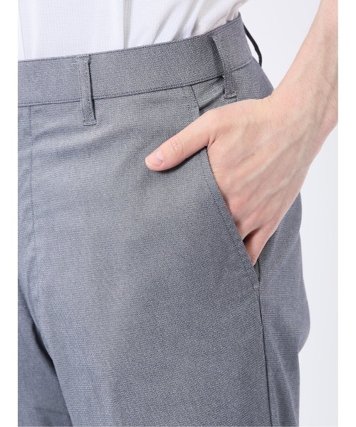 m.f.editorial(エムエフエディトリアル)の「スラックス メンズ ビジネス パンツ ストレッチ 接触冷感 吸汗速乾 ウォッシャブル レーヨン混 スリム ノータック テーパード (スラックス・メンズ・グレー/ブルー/ネイビー・S/LARGE/3L/X-LARGE/MEDIUM)」の22枚目の写真
