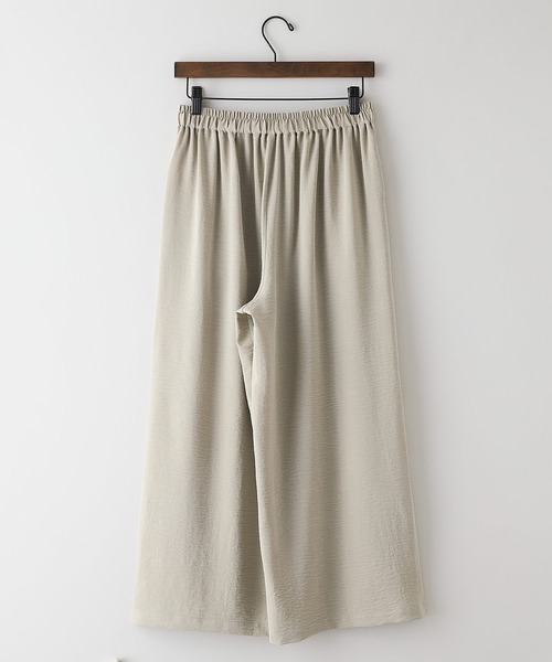 fort point(フォーポイント)の「【fort point:フォートポイント】2タックワイドパンツ(その他パンツ・レディース・ブラック/アイボリー/チャコールグレー・LARGE/MEDIUM)」の8枚目の写真
