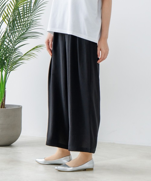 fort point(フォーポイント)の「【fort point:フォートポイント】2タックワイドパンツ(その他パンツ・レディース・ブラック/アイボリー/チャコールグレー・LARGE/MEDIUM)」の15枚目の写真