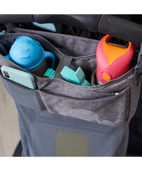 b.box（ビーボックス）の「b.box/  Stroller organiser ストローラーオーガナイザー（ベビーカー用バッグ）（ベビーカー/ベビーカー用品・キッズ・ブラック/グレー・ONESIZE）」の12枚目の写真