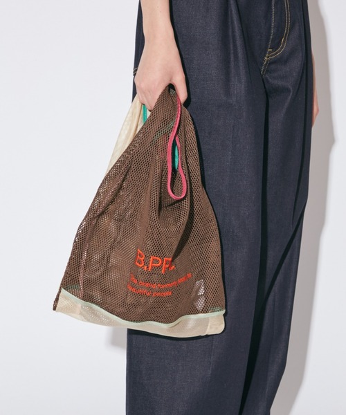 beautiful people（ビューティフルピープル）の「B.PPL flip mesh bag（ハンドバッグ）」 - WEAR
