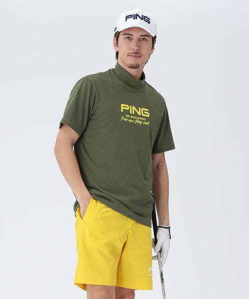 セール】【PING APPAREL】10色展開 プレーティング天竺半袖