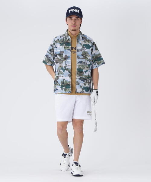 セール】【PING APPAREL】10色展開 プレーティング天竺半袖