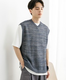 SENSE OF PLACE by URBAN RESEARCH | ミックスメランジVネックベスト(ベスト)