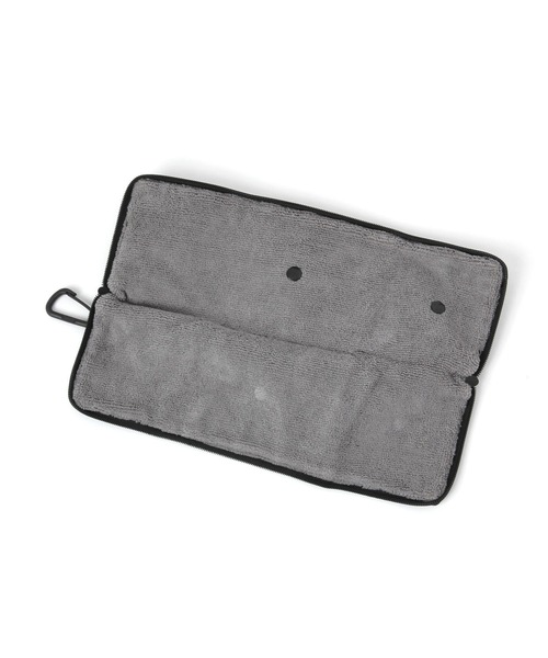 GLOBAL WORK（グローバルワーク）の「畳める吸水傘ケース/414145（ポーチ・メンズ・ブラック・FREE）」の8枚目の写真