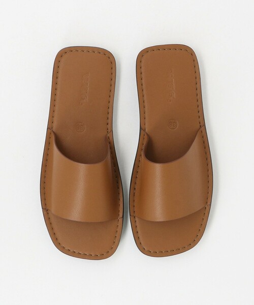 BEAUTY&YOUTH ダークブラウン サンダル サイズS 2025 NEW COLLECTION】#16400 HORSEBUTT ≪SMOOTH BROWN