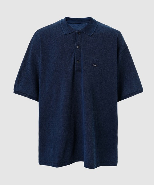 H/W INDIGO POLO SHIRT