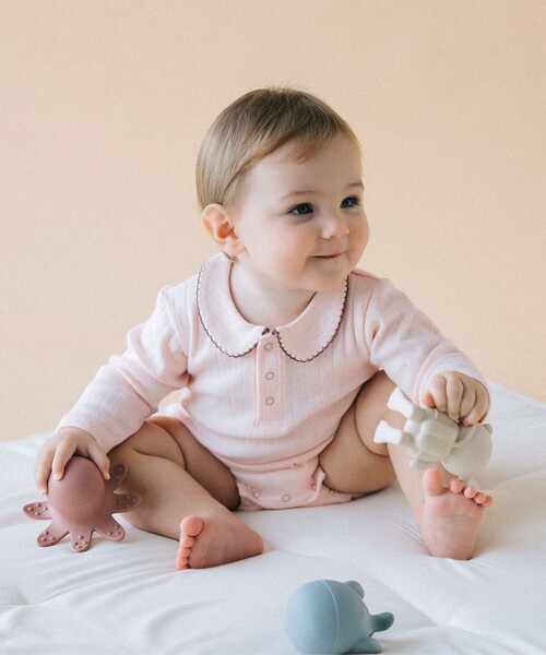 セール】ベビー 針抜き ロンパース 2025FW（50～80cm）（ロンパース