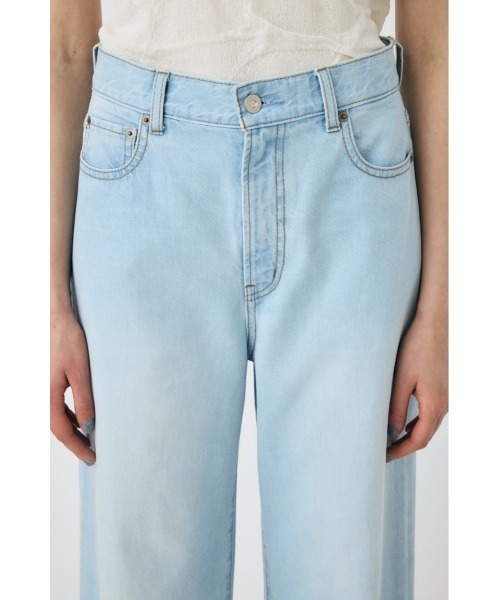 MOUSSY(マウジー)の「【セットアップ対応】RELAX LOOSE FLARE(デニムパンツ・レディース・ブルー/ライトブルー・0/1/2)」の21枚目の写真