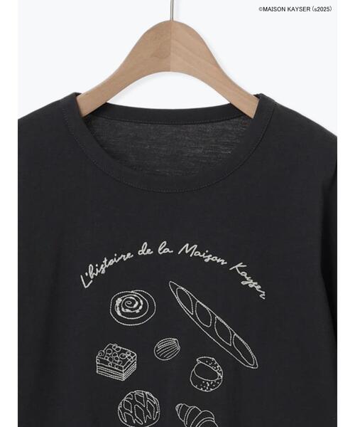 セール】【MAISON KAYSER】刺繍立体袖Tシャツ（Tシャツ