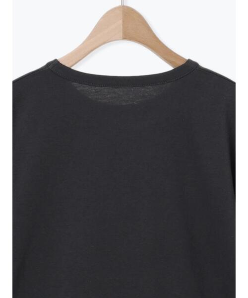 SM2【MAISON KAYSER】刺繍立体袖Tシャツ新品チャコールグレー今季完 セール】 【MAISON KAYSER】刺繍立体袖Tシャツ（オフホワイト