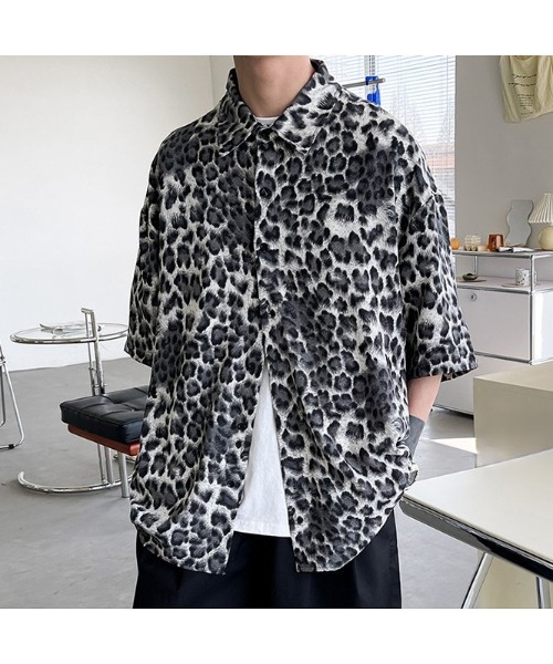 美品✨ダブスタ　Sov. レオパード柄 シャツ ブラウス　 近年 ボウタイブラウス レディース トップス ブラウス 長袖 春 秋