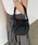 EFOLE�i�G�t�H���j�́u�yZOZO����zShirring jacquard ribbon bag / �V���[�����O �W���K�[�h ���{�� �o�b�O�i�n���h�o�b�O�j�v�b�u���b�N