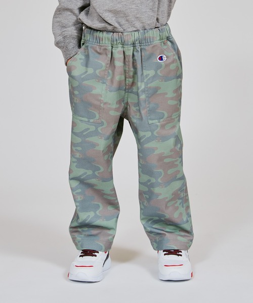 Champion（チャンピオン）の「【Champion/チャンピオン】キッズ ロングパンツ（その他パンツ・キッズ・ベージュ/ダークグリーン・130/140/150/160）」の2枚目の写真