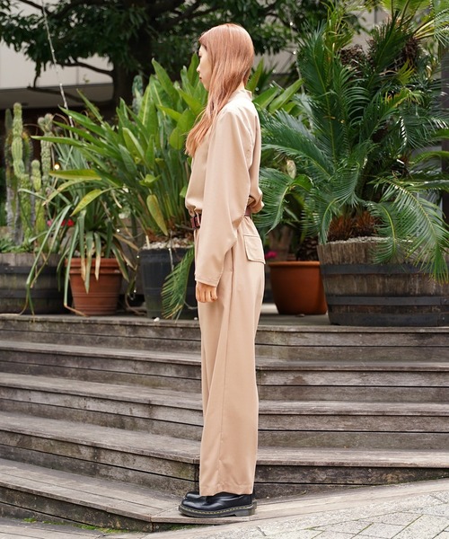 MIOSMOKEY/ミオズモーキー/JUMP SUIT/ジャンプスーツ MIOSMOKEY:プレイド ジャンプスーツ｜ SHIPS 公式サイト