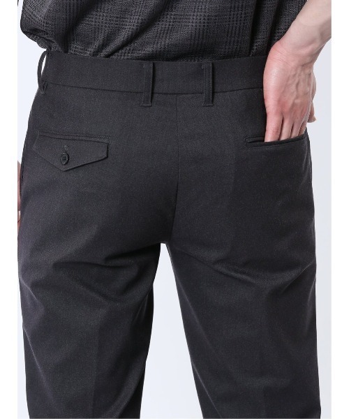 TAKA-Q(タカキュー)の「【接触冷感 ストレッチ 抗菌防臭】タカキュー スリム トラウザー パンツ(チノパンツ・メンズ・グレー系その他2/ブルー・LARGE/MEDIUM/X-LARGE/S)」の9枚目の写真