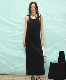 Back Open Scuba Dress/バックオープンスキューバワンピース