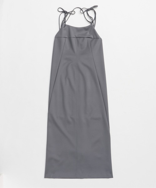 Back Open Scuba Dress/バックオープンスキューバワンピース【MAISON