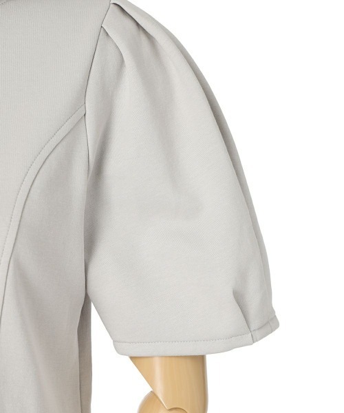 F i.n.t(フィント)の「コルセット切替パーカー 夏服【1枚で快適】マシンウォッシャブル/ fint フィント(パーカー・レディース・ライトグレー/アイボリー・FREE)」の14枚目の写真