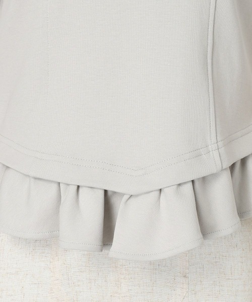 F i.n.t(フィント)の「コルセット切替パーカー 夏服【1枚で快適】マシンウォッシャブル/ fint フィント(パーカー・レディース・ライトグレー/アイボリー・FREE)」の15枚目の写真