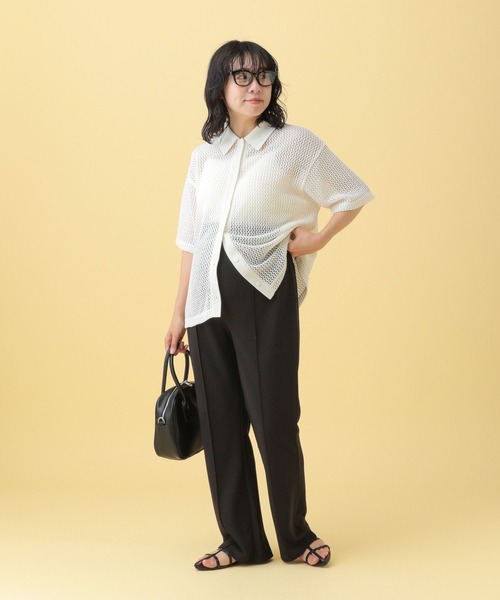 【期間限定出品】lepsim マタニティ　ピンタックデニムフレアパンツ センタープレスデニムパンツ（デニムパンツ）｜Whim Gazette