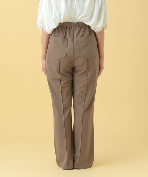 LEPSIM(レプシィム)の「【産前・産後対応】マタニティ/ピンタックフレアパンツ25SS 492413(マタニティウェア/グッズ・レディース・ブラウン/ブラック・FREE)」の20枚目の写真