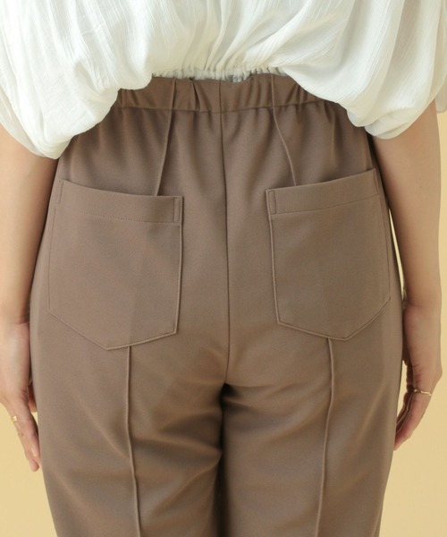 LEPSIM(レプシィム)の「【産前・産後対応】マタニティ/ピンタックフレアパンツ25SS 492413(マタニティウェア/グッズ・レディース・ブラウン/ブラック・FREE)」の21枚目の写真