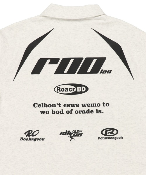 SPINNS（スピンズ）の「90sゲームシャツデザインポロシャツ（ポロシャツ・メンズ・ホワイト/ブラック・M）」の7枚目の写真