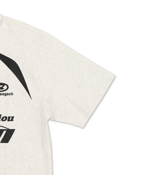 SPINNS（スピンズ）の「90sゲームシャツデザインポロシャツ（ポロシャツ・メンズ・ホワイト/ブラック・M）」の6枚目の写真