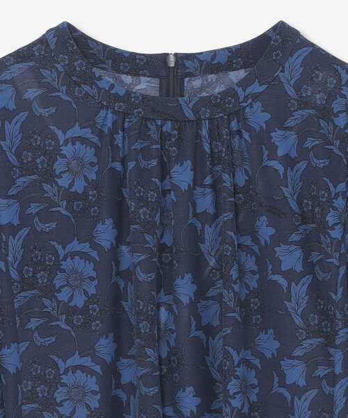 MACKINTOSH LONDON(マッキントッシュ ロンドン)の「【BIBURY FLOWER】ドローイングシャドーバイブリーワンピース(ワンピース・レディース・ネイビー/ブルー・38/40)」の9枚目の写真