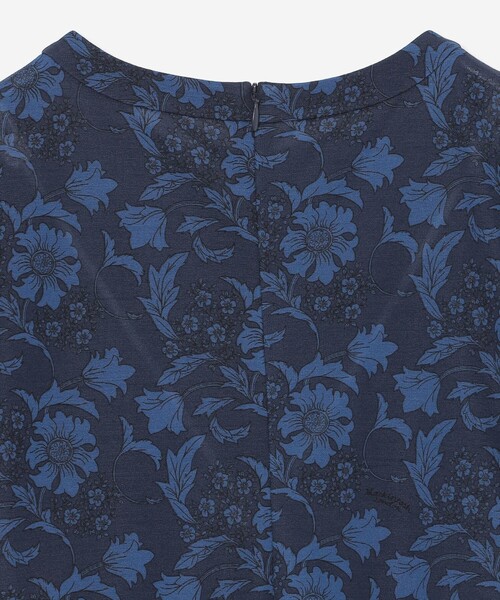 MACKINTOSH LONDON(マッキントッシュ ロンドン)の「【BIBURY FLOWER】ドローイングシャドーバイブリーワンピース(ワンピース・レディース・ネイビー/ブルー・38/40)」の10枚目の写真