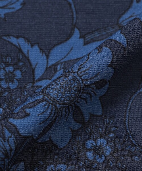 MACKINTOSH LONDON(マッキントッシュ ロンドン)の「【BIBURY FLOWER】ドローイングシャドーバイブリーワンピース(ワンピース・レディース・ネイビー/ブルー・38/40)」の13枚目の写真