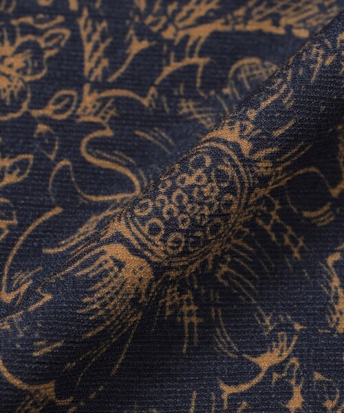 MACKINTOSH LONDON(マッキントッシュ ロンドン)の「【BIBURY FLOWER】ドローイングシャドーバイブリーワンピース(ワンピース・レディース・ネイビー/ブルー・38/40)」の14枚目の写真