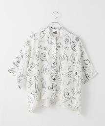 mii(ミー)の「【Mii / ミイ】 PRINTED HALF SLEEVE SHIRT(シャツ/ブラウス)」