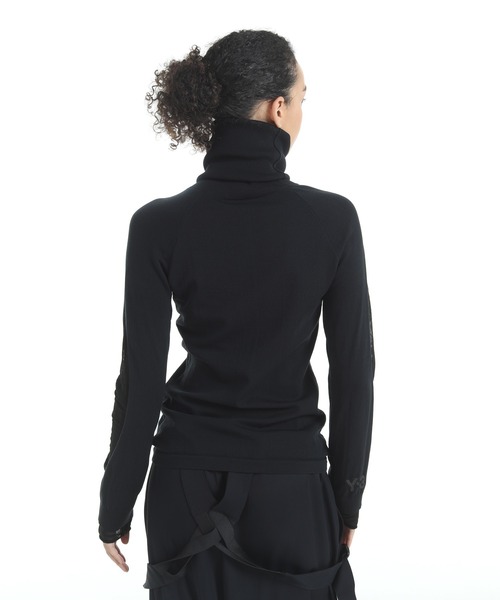 セール】Y-3 HOODED KNIT TOP（ニット/セーター）｜Y-3（ワイスリー