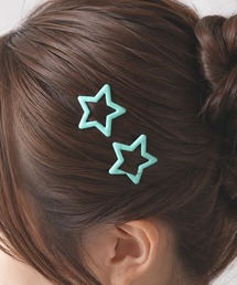 SPINNS | 【2個セット】プラパッチンピン/スター/星/ヘアピン(ヘアピン)
