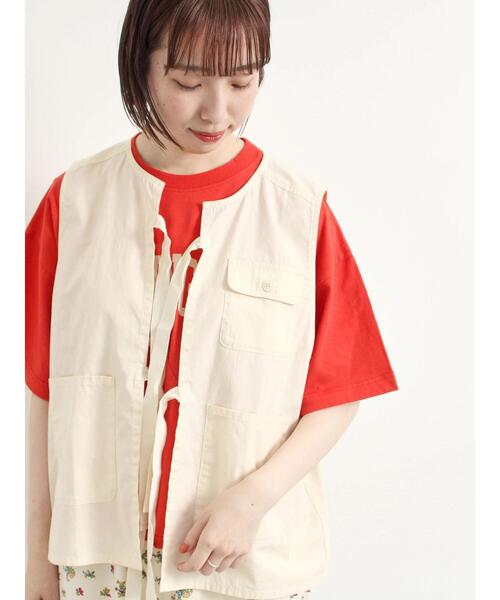 セール】リボンフィッシングベスト（ベスト）｜SM2（エスエムツー）の