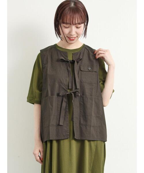 セール】リボンフィッシングベスト（ベスト）｜SM2（エスエムツー）の