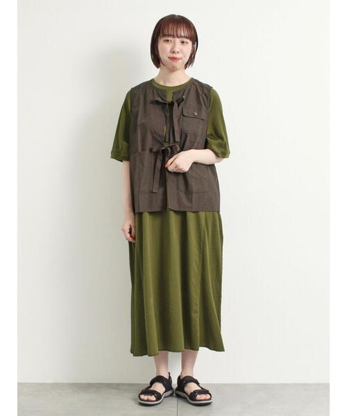 セール】リボンフィッシングベスト（ベスト）｜SM2（エスエムツー）の