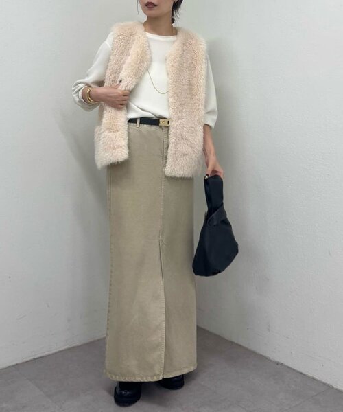 フェイクカシミヤベスト（ベスト）｜GALLARDAGALANTE（ガリャルダ