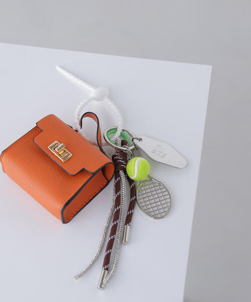 NATURAL BEAUTY BASIC（ナチュラルビューティーベーシック）の「ＷＷチャーム（チャーム・レディース・ベージュ/オレンジ・ﾌﾘ-）」の2枚目の写真