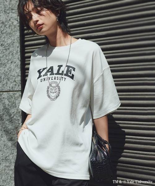 RASW(ラス)の「別注YALEエンブレムオーバーTシャツ(Tシャツ/カットソー・レディース・オフホワイト・L/M)」の13枚目の写真